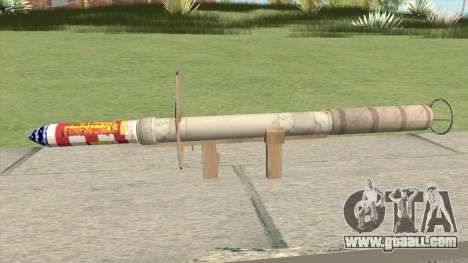 Firework Launcher GTA V for GTA San Andreas