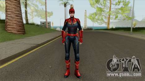 Captain Marvel From Movie In Mask for GTA San Andreas