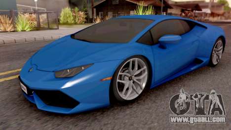 Lamborghini Huracan LP-700 for GTA San Andreas