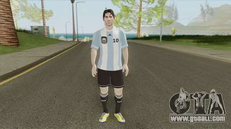 Lionel Messi (Argentina) for GTA San Andreas