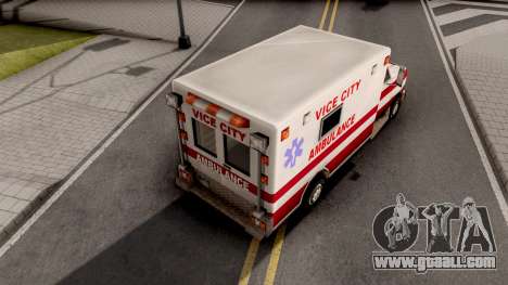 Ambulance GTA VC for GTA San Andreas
