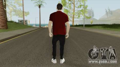 Lionel Andres Messi In Casual Clothes for GTA San Andreas
