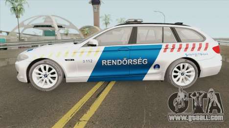 BMW 530d Magyar Rendorseg for GTA San Andreas