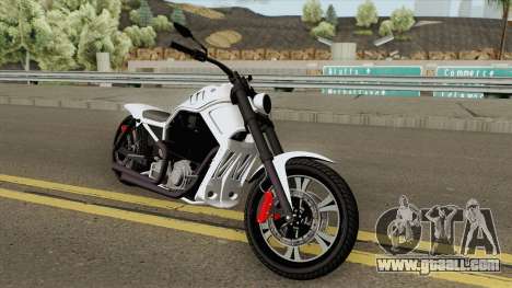 Western Motorcycle Nightblade GTA V (Custom) for GTA San Andreas