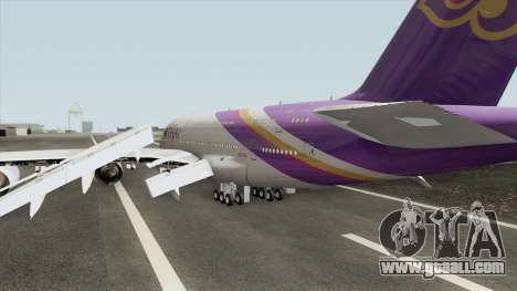 Airbus A380-800 (Thai Airways Livery) for GTA San Andreas