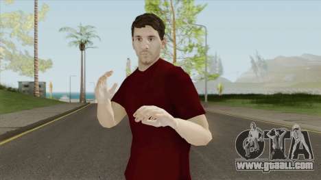 Lionel Andres Messi In Casual Clothes for GTA San Andreas