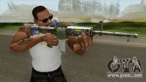 M4 (Ticket Skin) for GTA San Andreas
