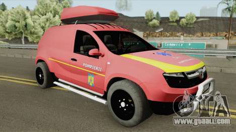 Dacia Duster - Pompierii 2010 for GTA San Andreas