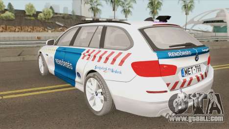 BMW 530d Magyar Rendorseg for GTA San Andreas