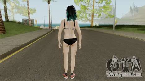 Samantha Black Bikini for GTA San Andreas