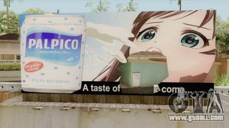 Kizuna AI Breakable Billboard for GTA San Andreas