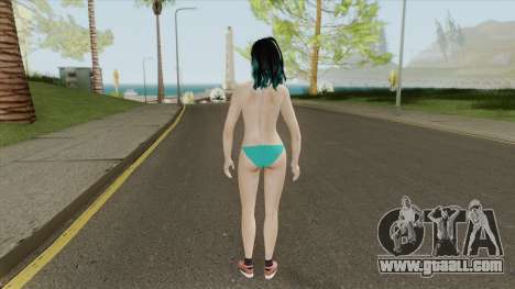 Samantha Topless for GTA San Andreas