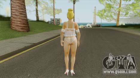 Kasumi White Girl In Babydoll for GTA San Andreas