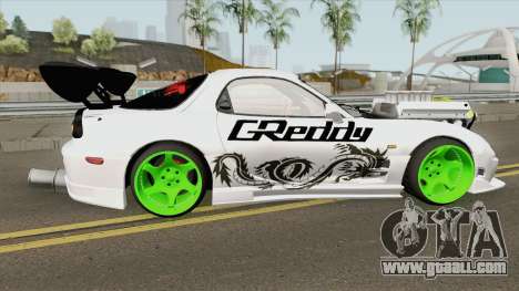 Nissan Green Wheels (MTA Tokyo Drift) for GTA San Andreas