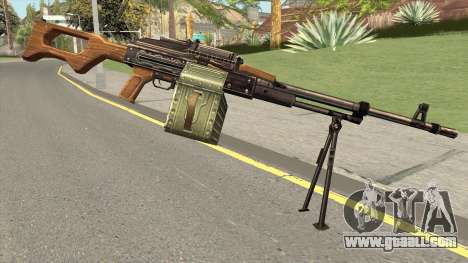 CSO PKM Machine Gun for GTA San Andreas