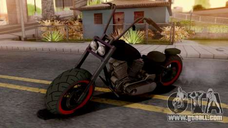 Zombie Bike for GTA San Andreas