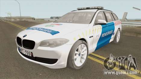 BMW 530d Magyar Rendorseg for GTA San Andreas