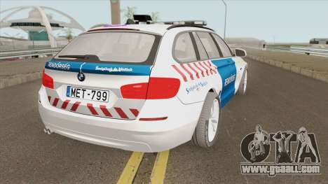 BMW 530d Magyar Rendorseg for GTA San Andreas