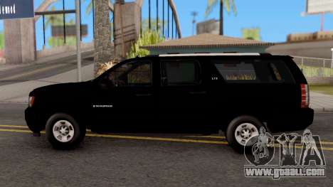 Chevrolet Suburban LT 2007 Black for GTA San Andreas