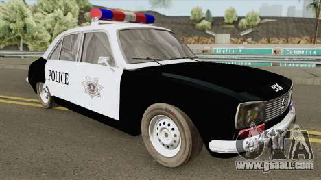 Peugeot 504 Police for GTA San Andreas