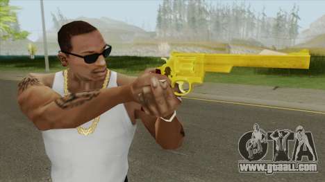 Golden Revolver for GTA San Andreas