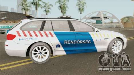 BMW 530d Magyar Rendorseg for GTA San Andreas