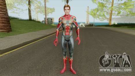 Iron Spider Unmasked From Spiderman Unlimited for GTA San Andreas