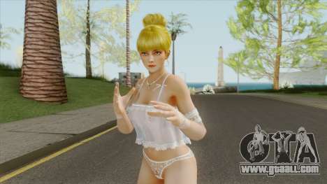 Kasumi White Girl In Babydoll for GTA San Andreas