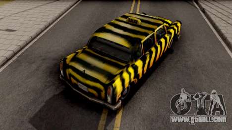 Zebra Cab GTA VC for GTA San Andreas