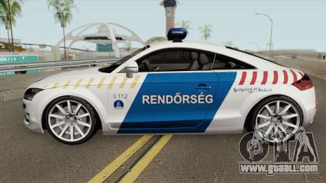 Audi TT Magyar Rendorseg for GTA San Andreas