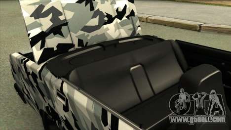 2107 Camouflage. for GTA San Andreas