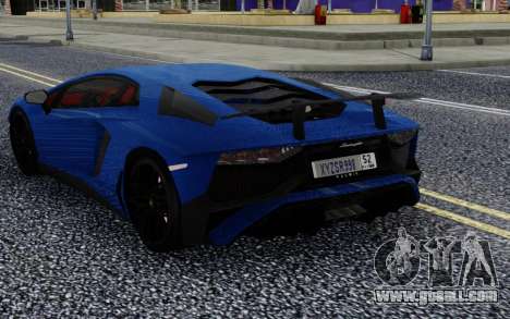 Lamborghini Aventador Radmir for GTA San Andreas
