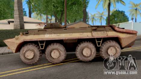 BTR 70 from S.T.A.L.K.E.R for GTA San Andreas