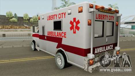 Ambulance GTA III for GTA San Andreas