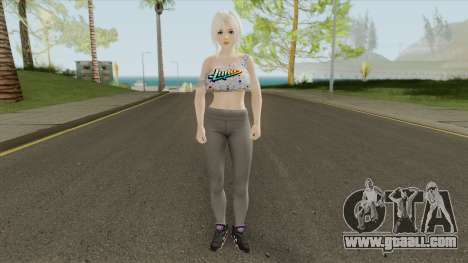 Luna Swag With Freckles for GTA San Andreas