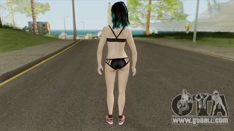 Samantha Black Underwear for GTA San Andreas