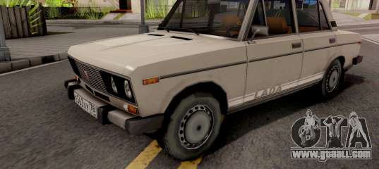 VAZ-2106 White for GTA San Andreas