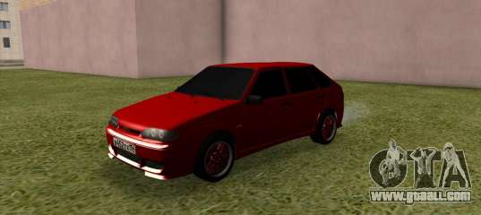 VAZ 2114 Tuning Red for GTA San Andreas