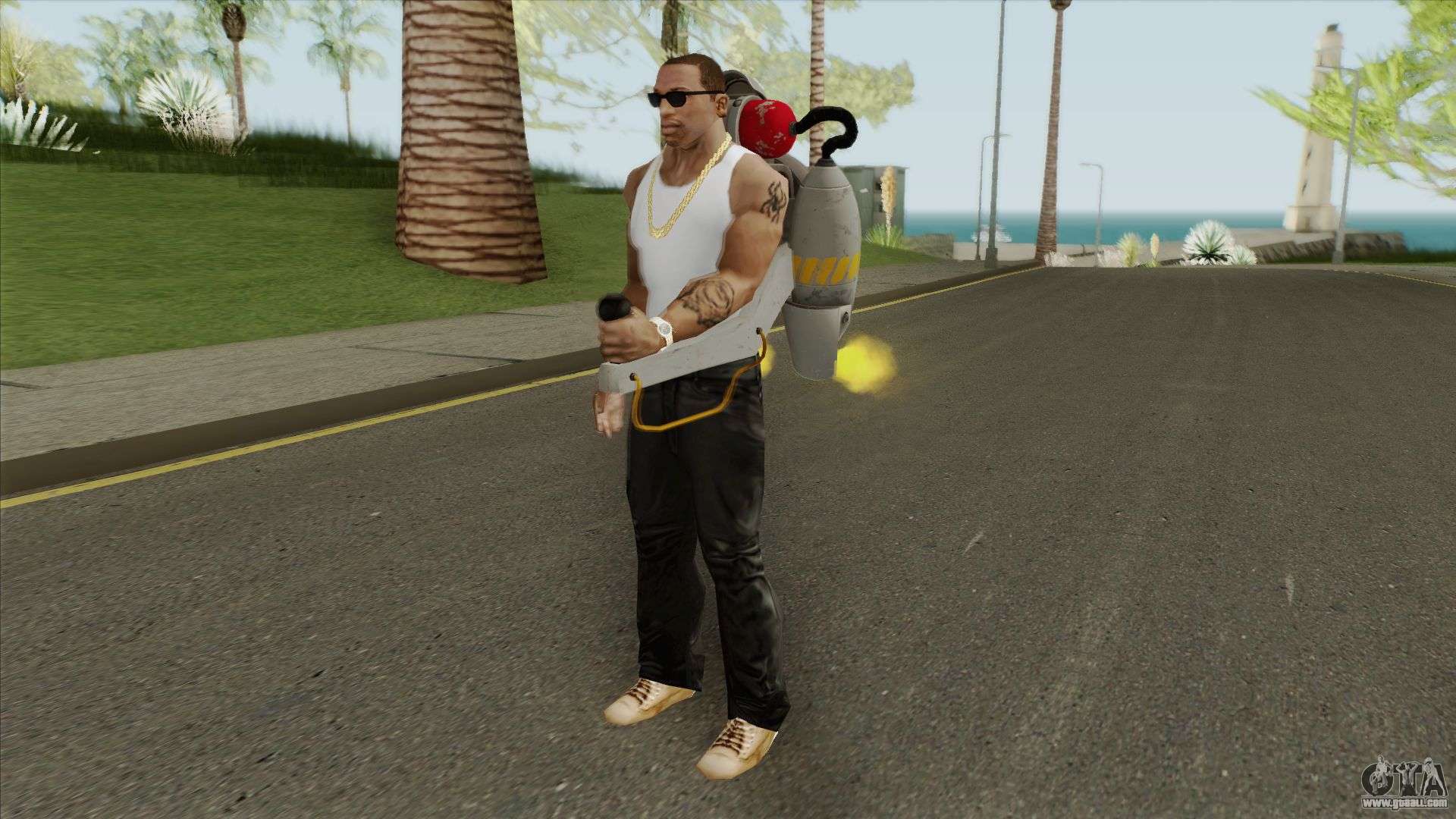 Download Collection of two jetpacks for GTA San Andreas