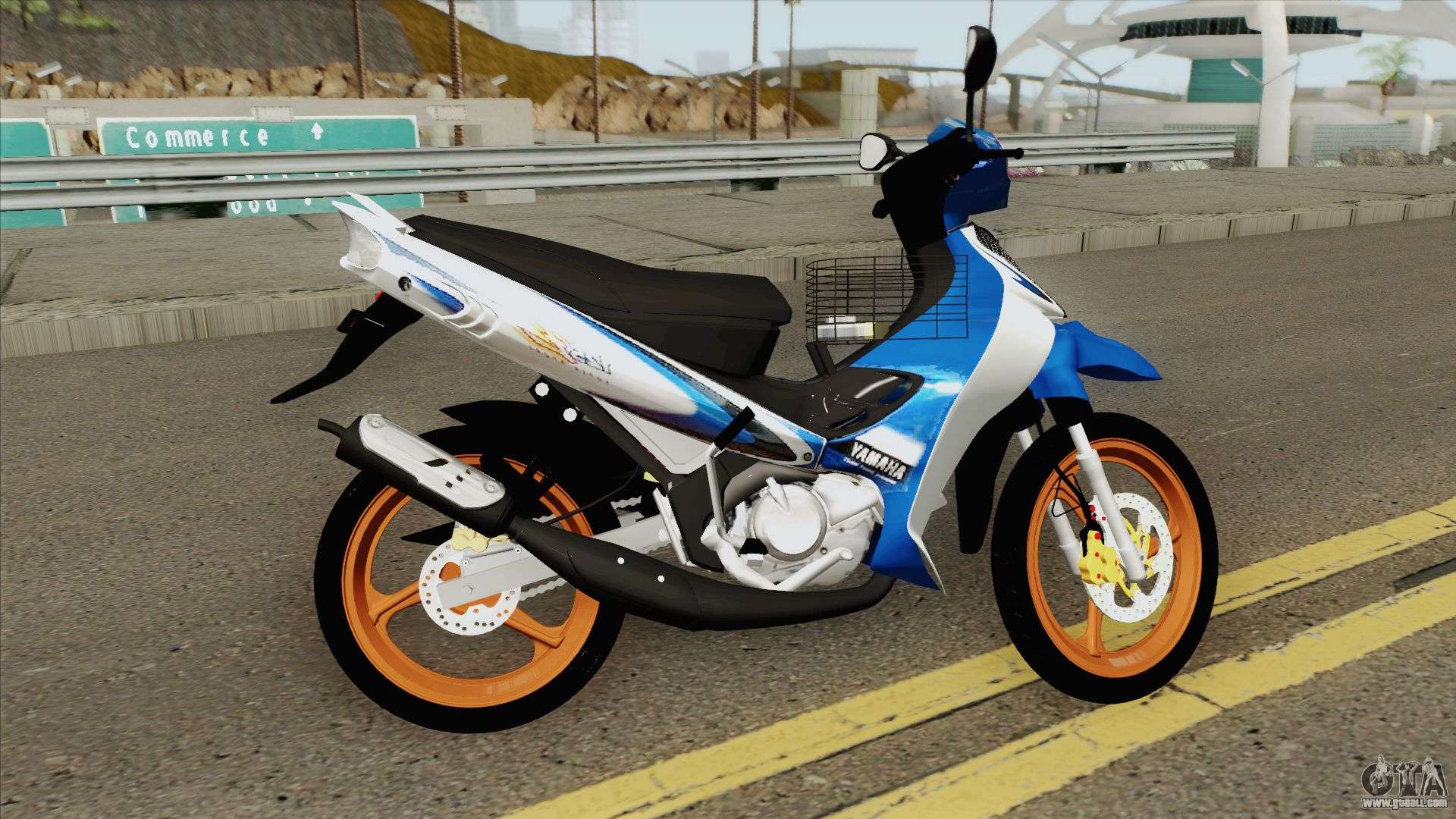 Yamaha 125z for GTA San Andreas