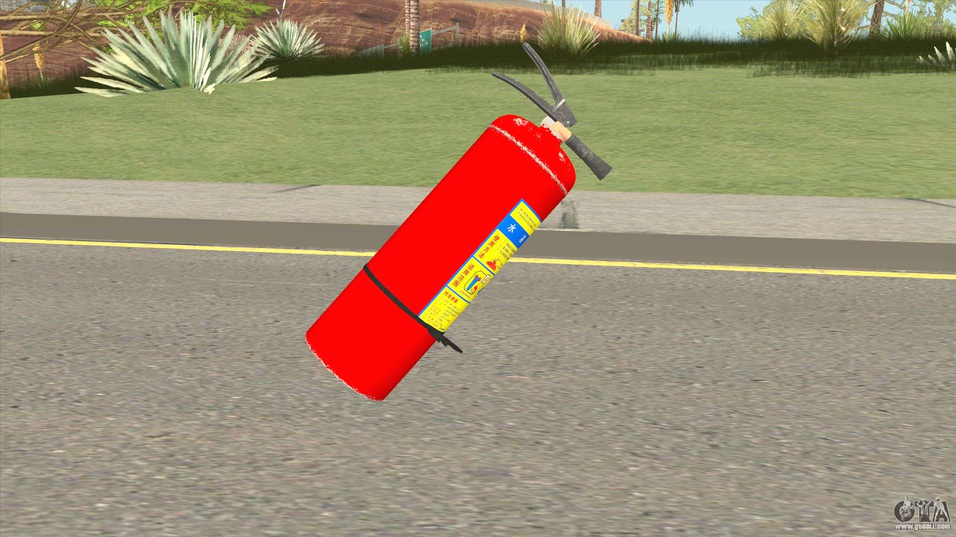 Fire Extinguisher For Gta San Andreas
