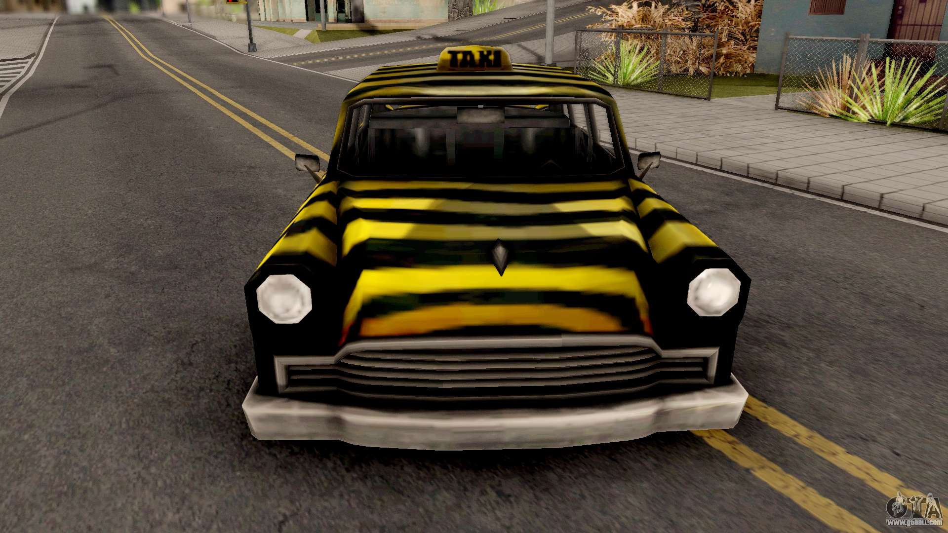 Zebra Cab GTA VC for GTA San Andreas