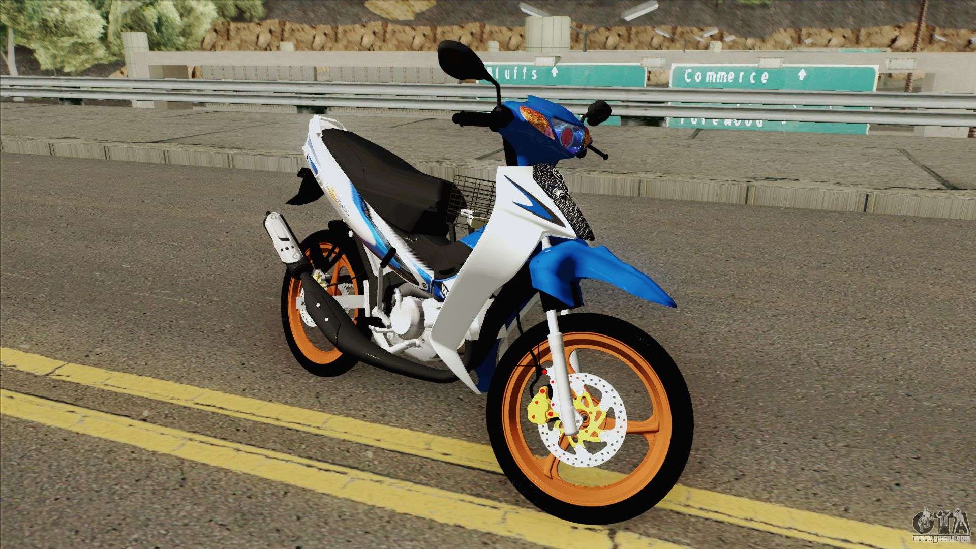 Yamaha 125z for GTA San Andreas