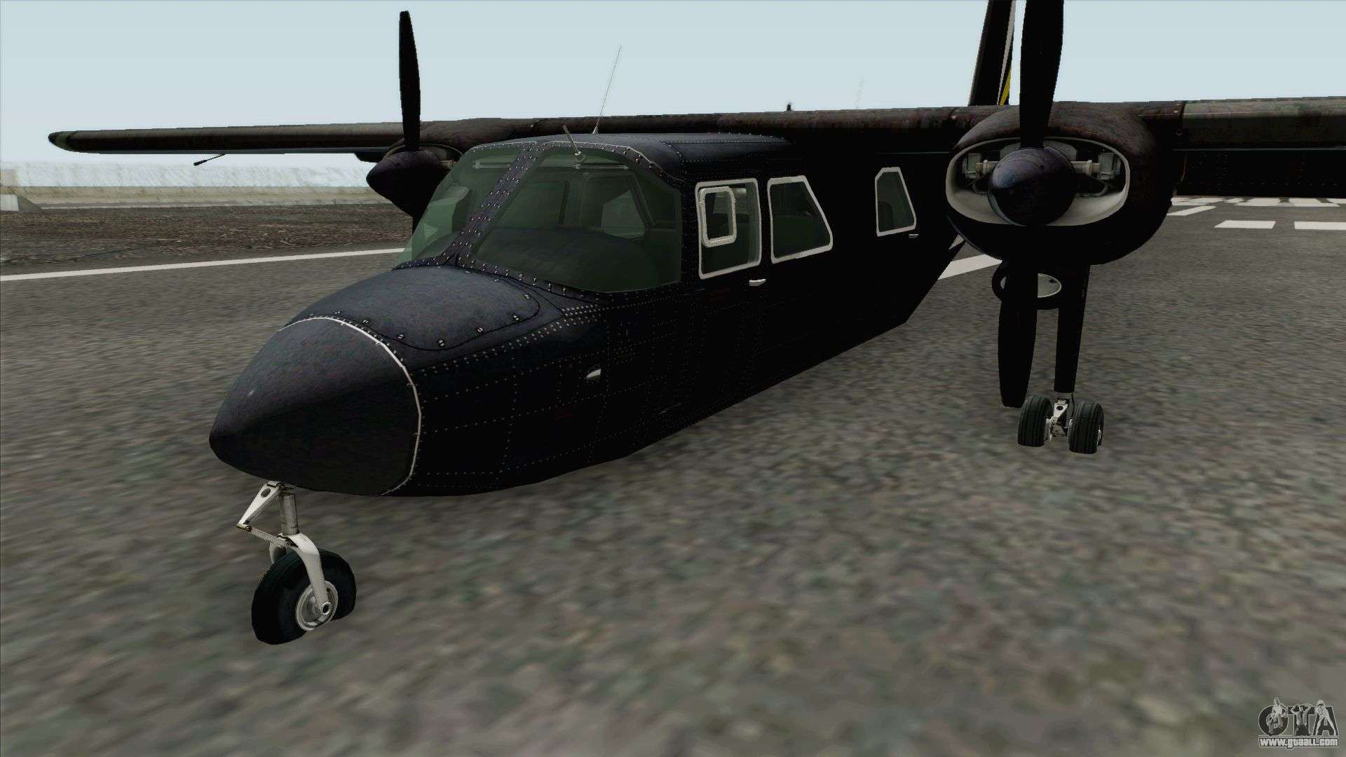 Britten Norman Bn 2 Islander 007 Spectre For Gta San Andreas