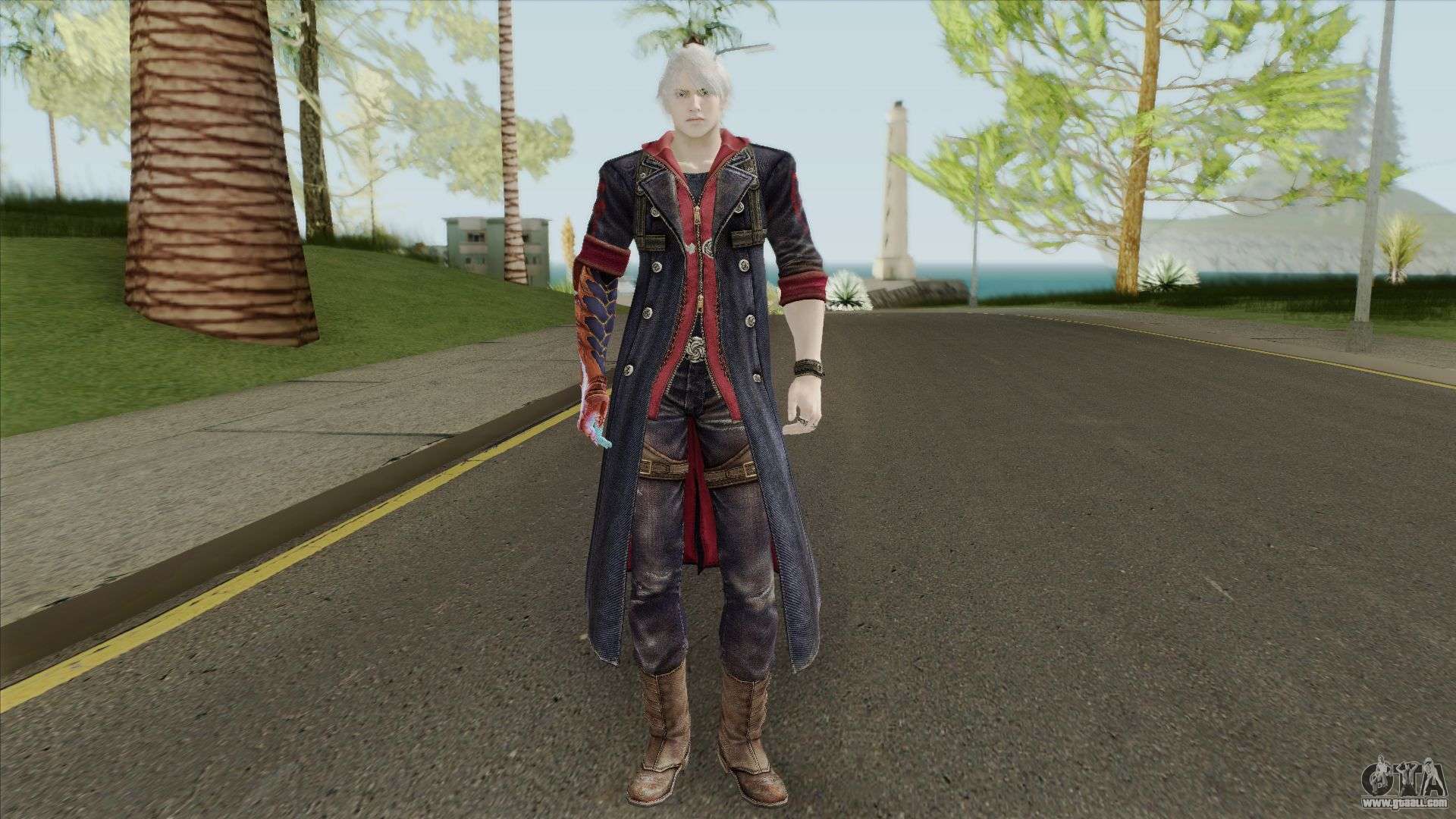 GTA San Andreas DmC Devil May Cry Kat Mod 