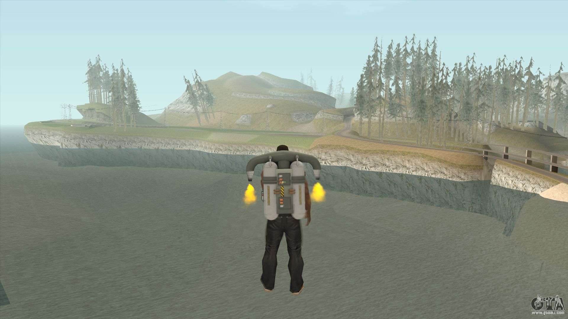 GTA San Andreas - O JETPACK 