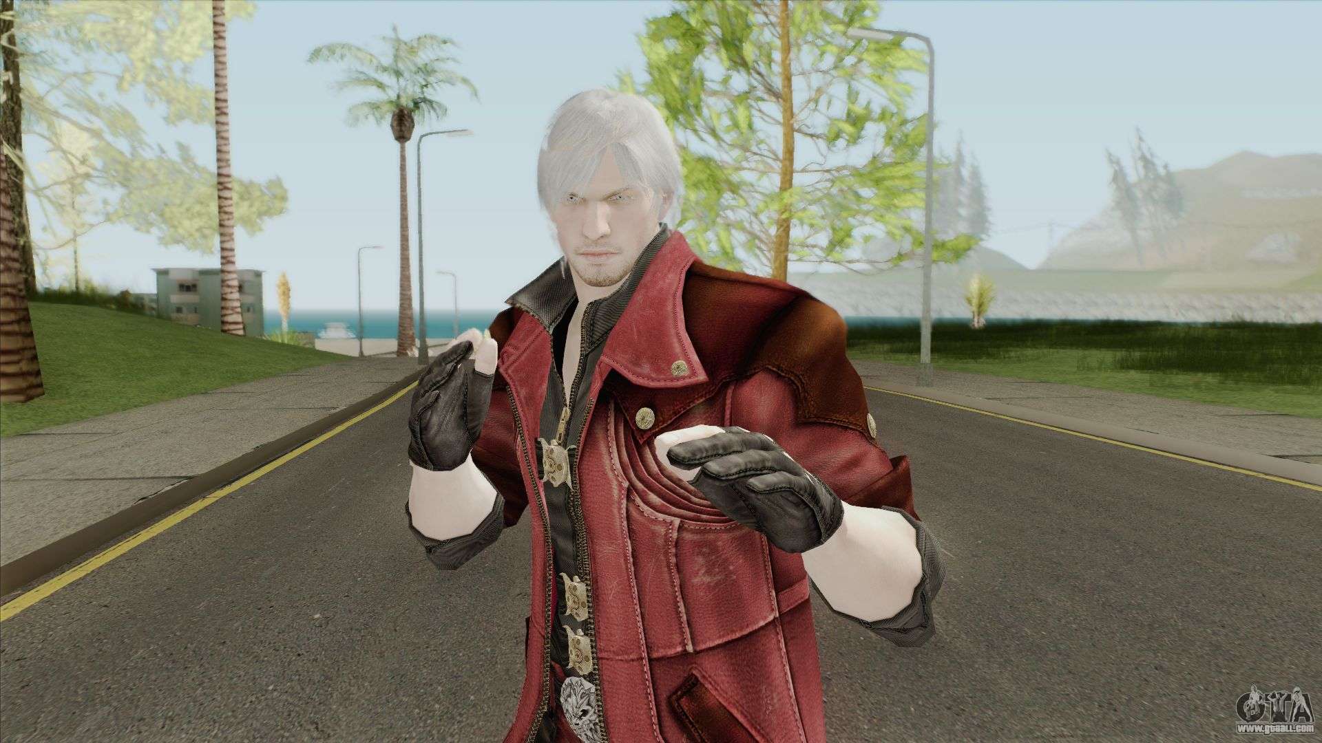 Download Demon Dante from the game Devil May Cry 4 for GTA San Andreas