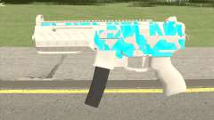 Submachine Gun MK2 (Ice) for GTA San Andreas