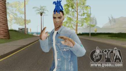 XXXTentacion Skin V1 for GTA San Andreas