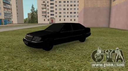 Mercedes-Benz S600 W140 90s for GTA San Andreas